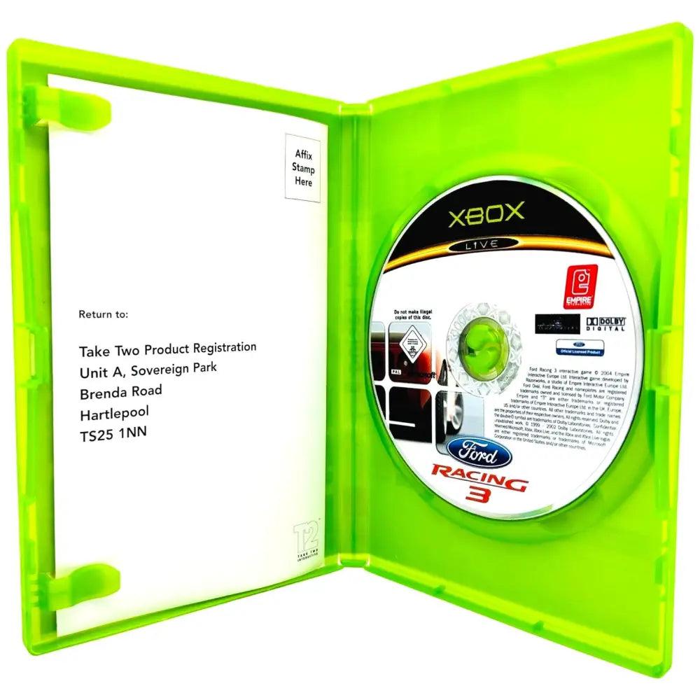 Ford Racing 3 - Xbox spill - Spill