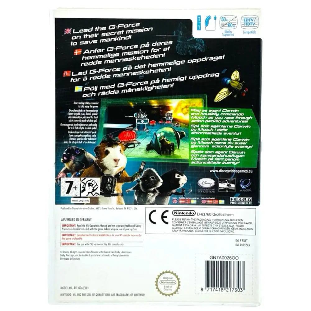G-Force - Nintendo Wii Spill