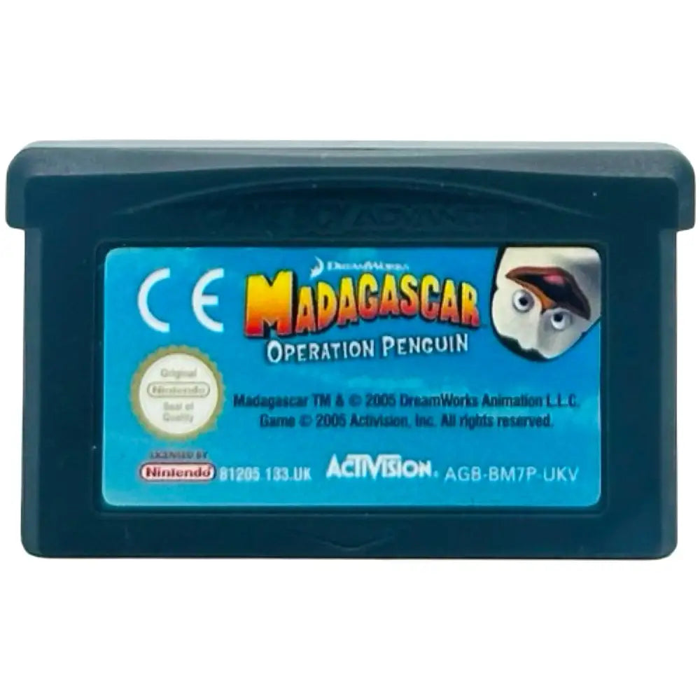 GBA: Madagascar Operation Penguin - Spill