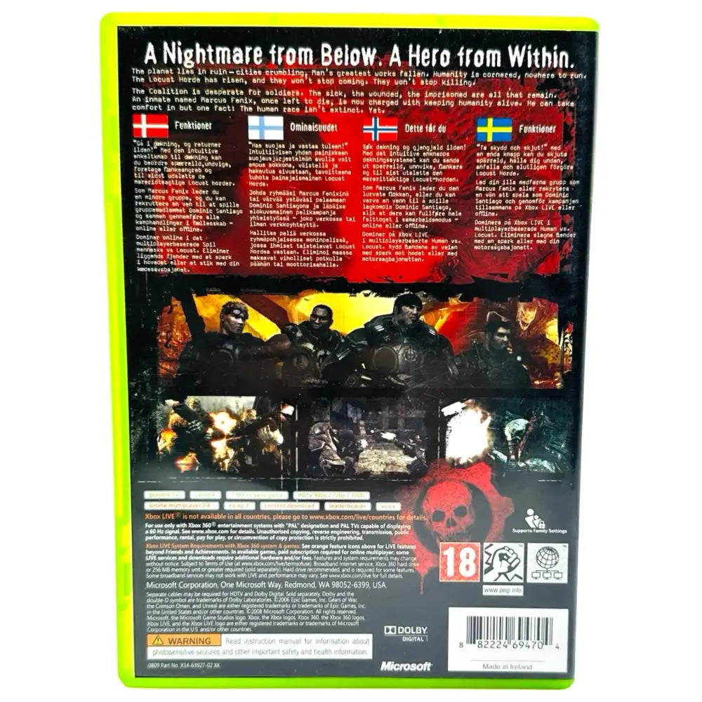 Gears Of War - Xbox 360 Spill