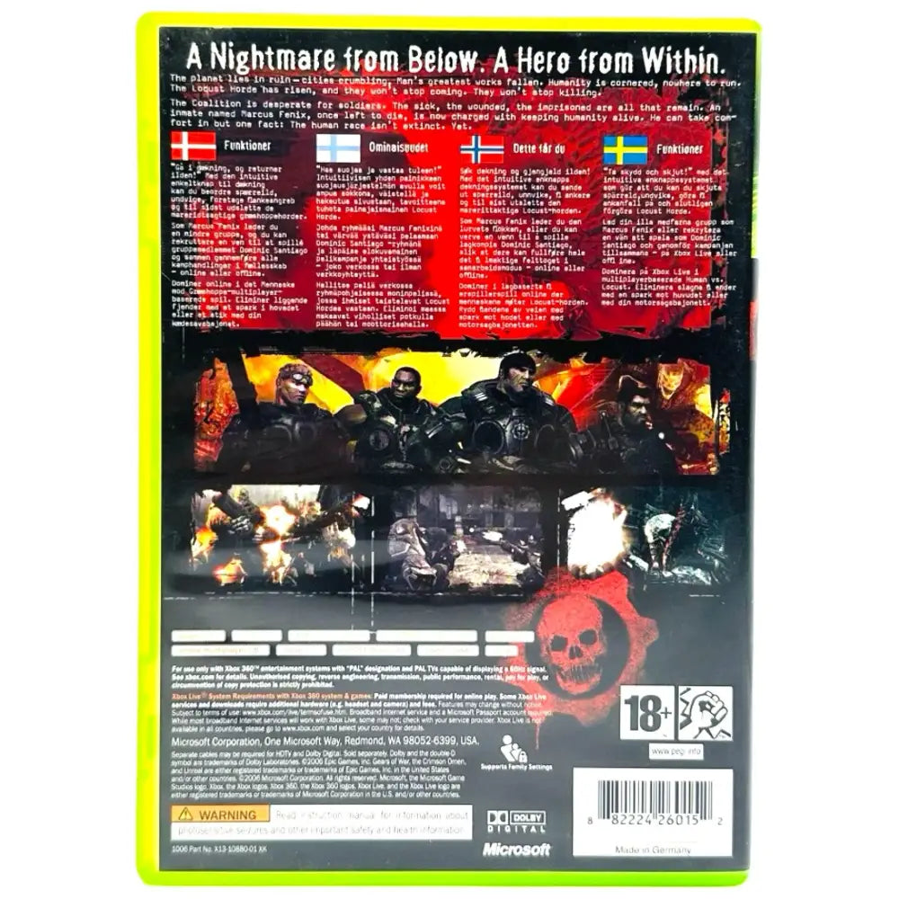 Gears Of War - Xbox 360 Spill