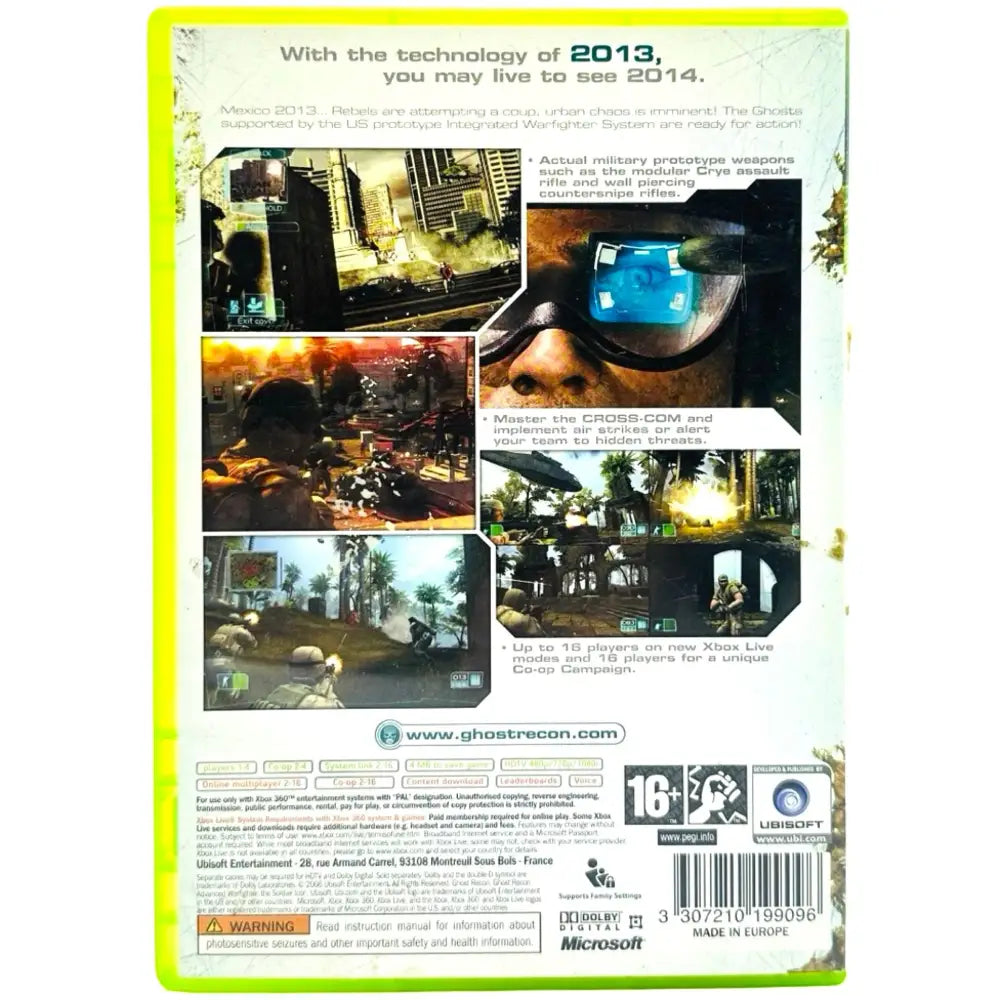 Ghost Recon Advanced Warfighter - Xbox 360 Spill