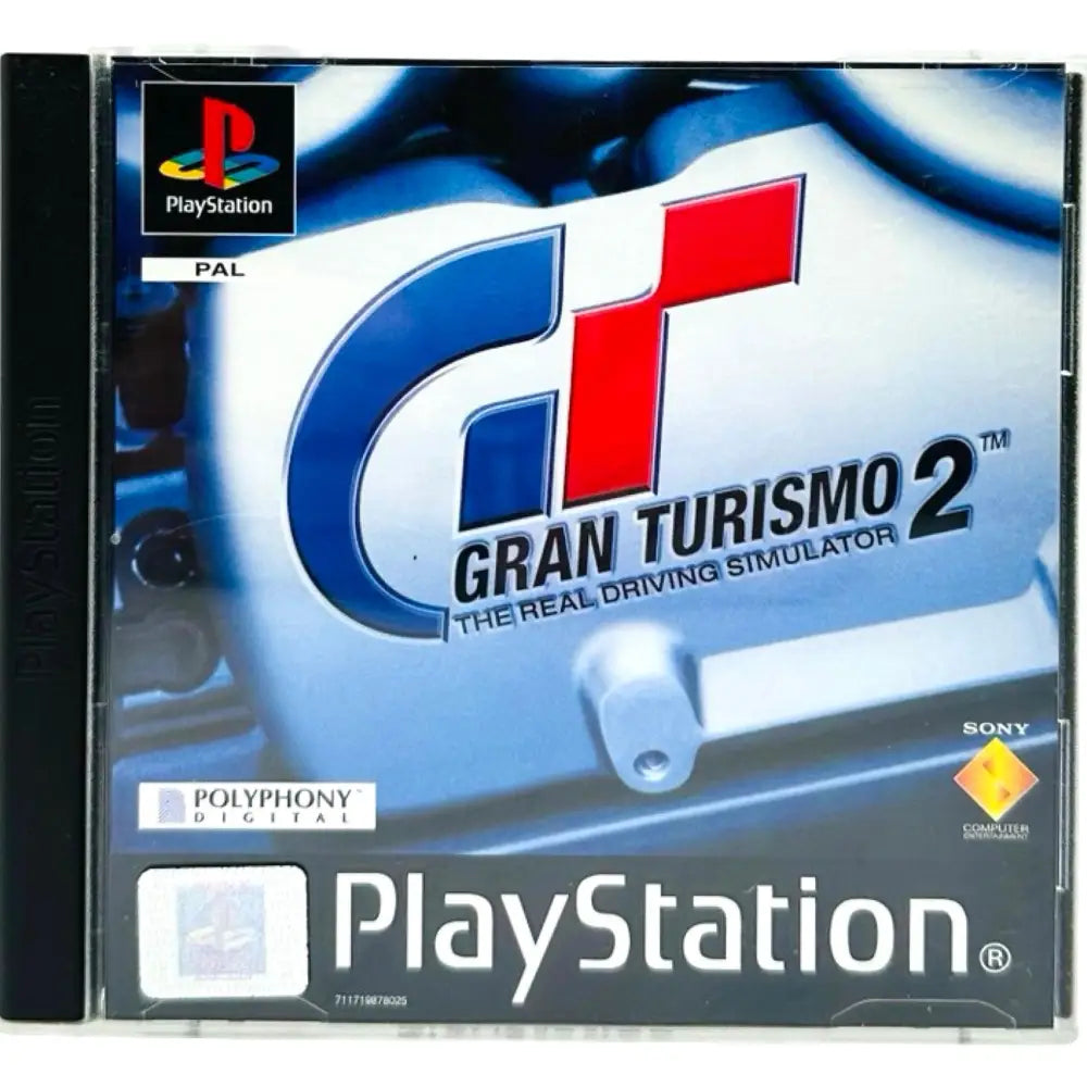 Gran Turismo 2: The Real Driving Simulator - PlayStation 1 (PS1) Spill - Cover - Manual - Spill/Disk - Spill