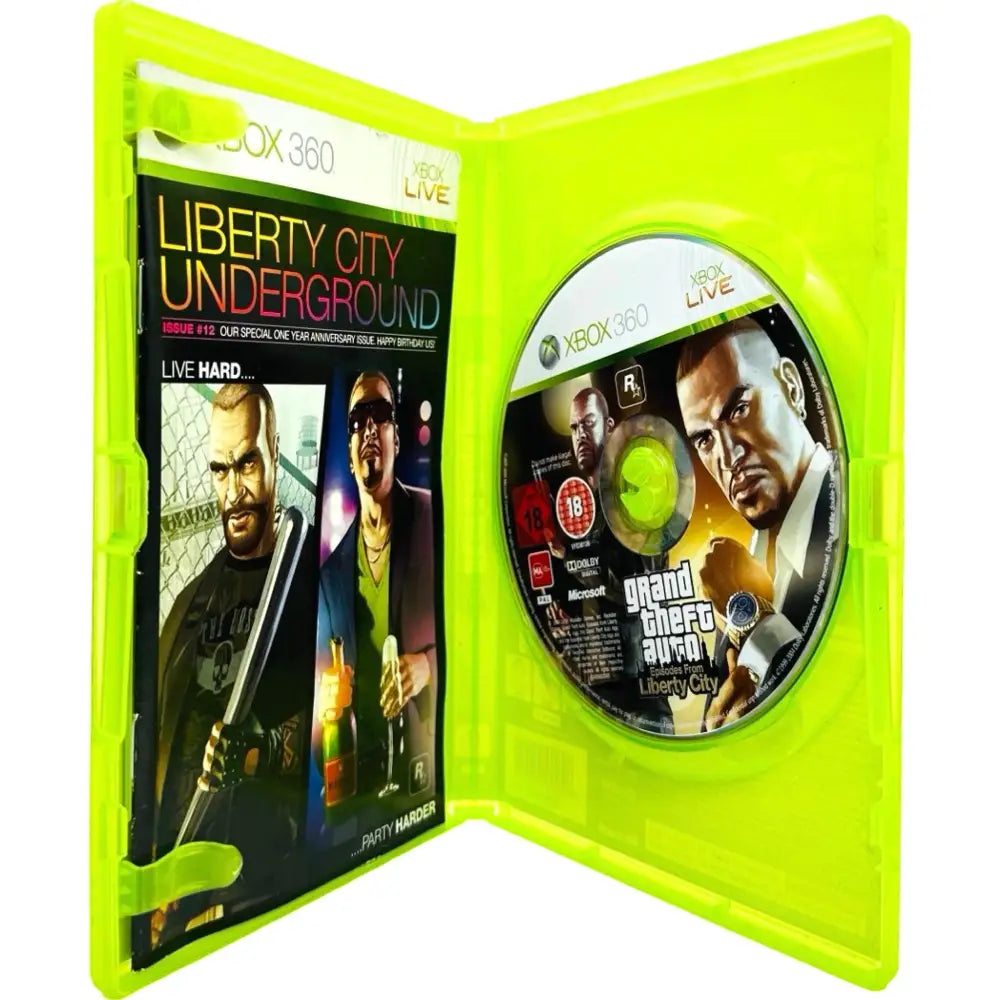 Grand Theft Auto: Episodes From Liberty City - Xbox 360 Spill