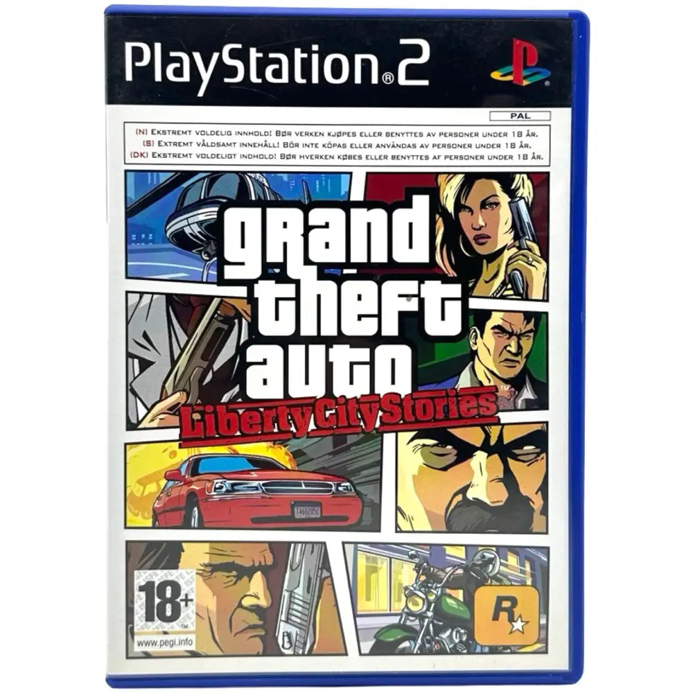 PS2: Grand Theft Auto Liberty City Stories - RetroGaming.no