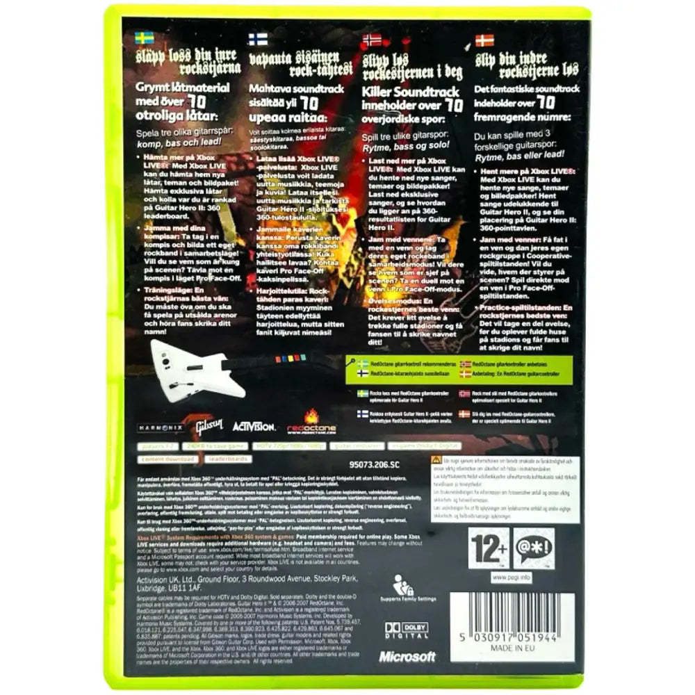 Guitar Hero II - Xbox 360 Spill