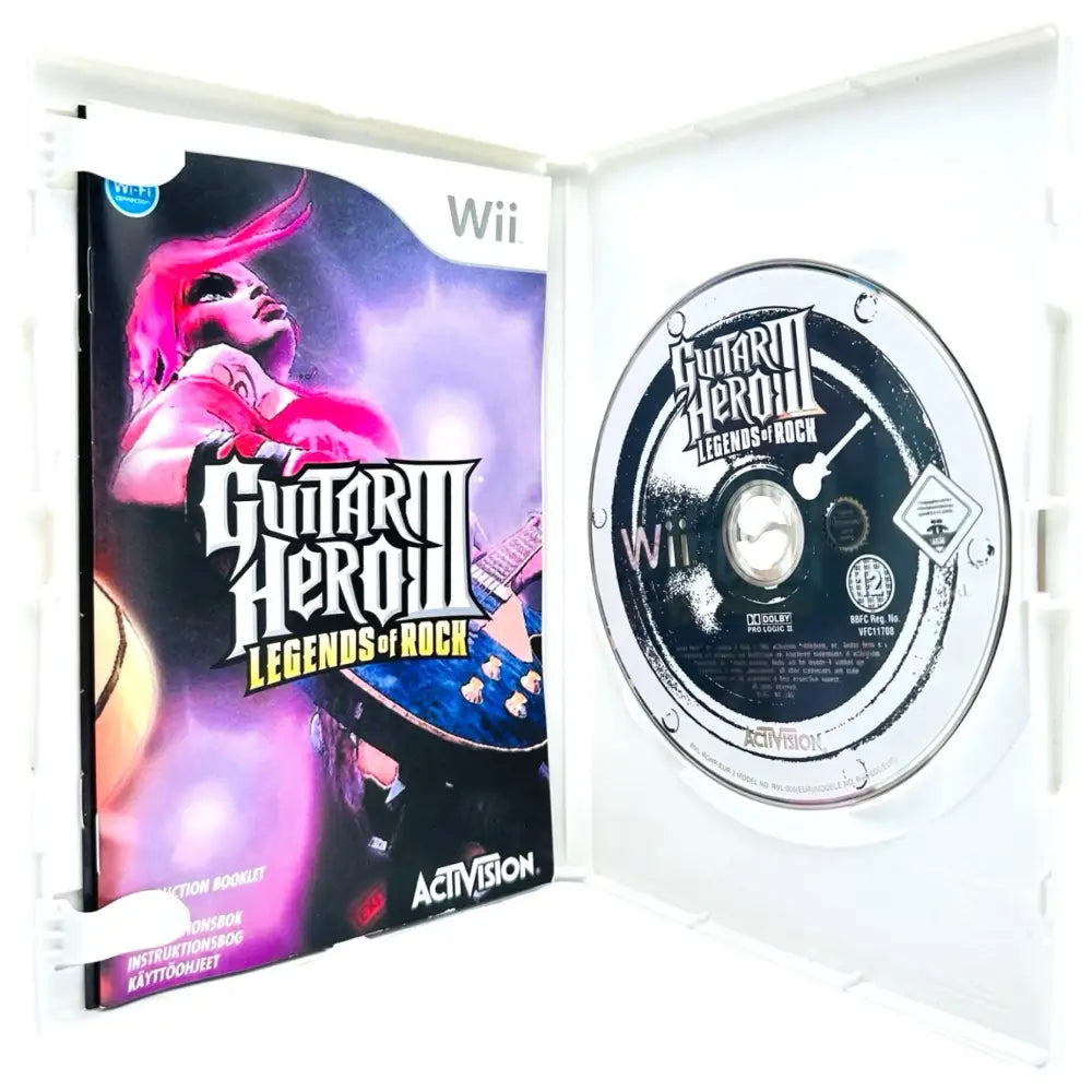 Guitar Hero III Legends Of Rock - Nintendo Wii Spill
