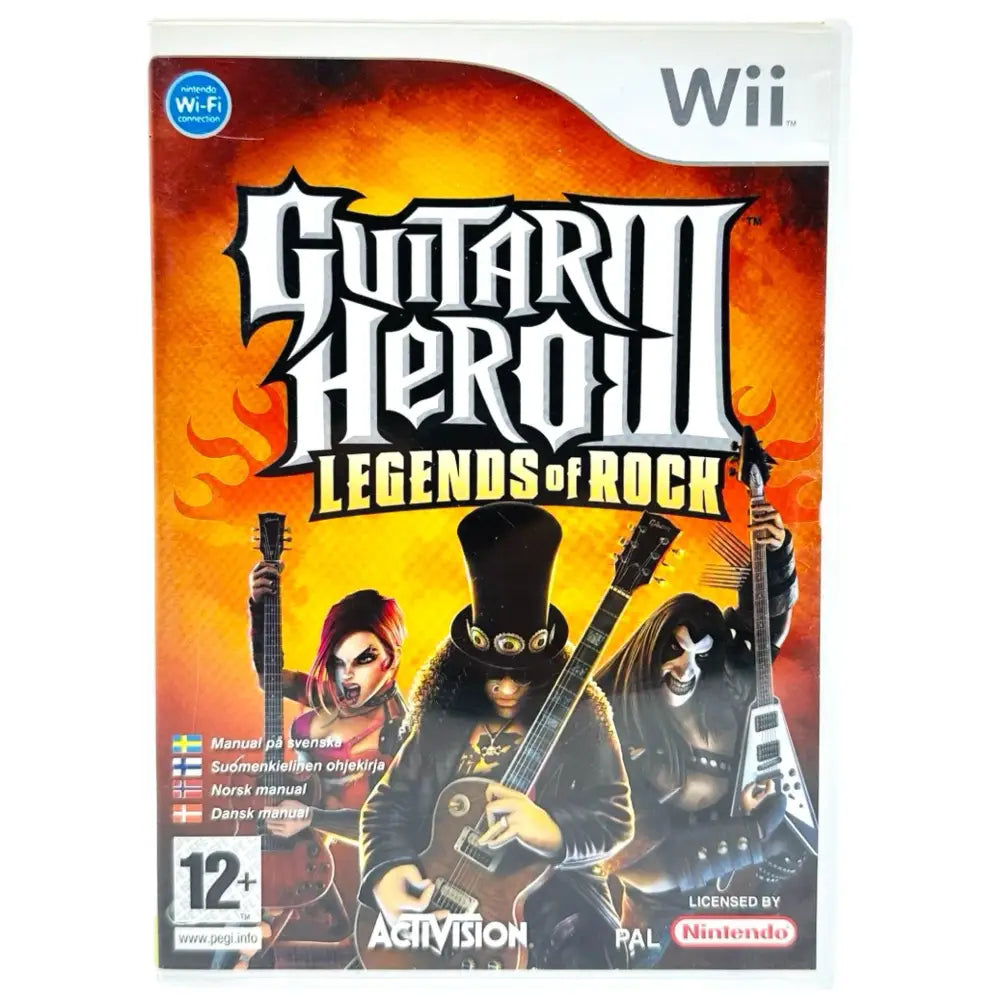 Guitar Hero III Legends Of Rock - Nintendo Wii Spill