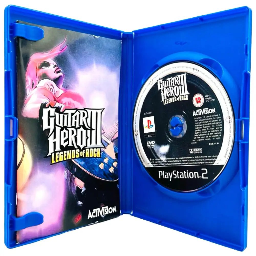Guitar Hero III: Legends Of Rock - PlayStation 2 (PS2) Spill