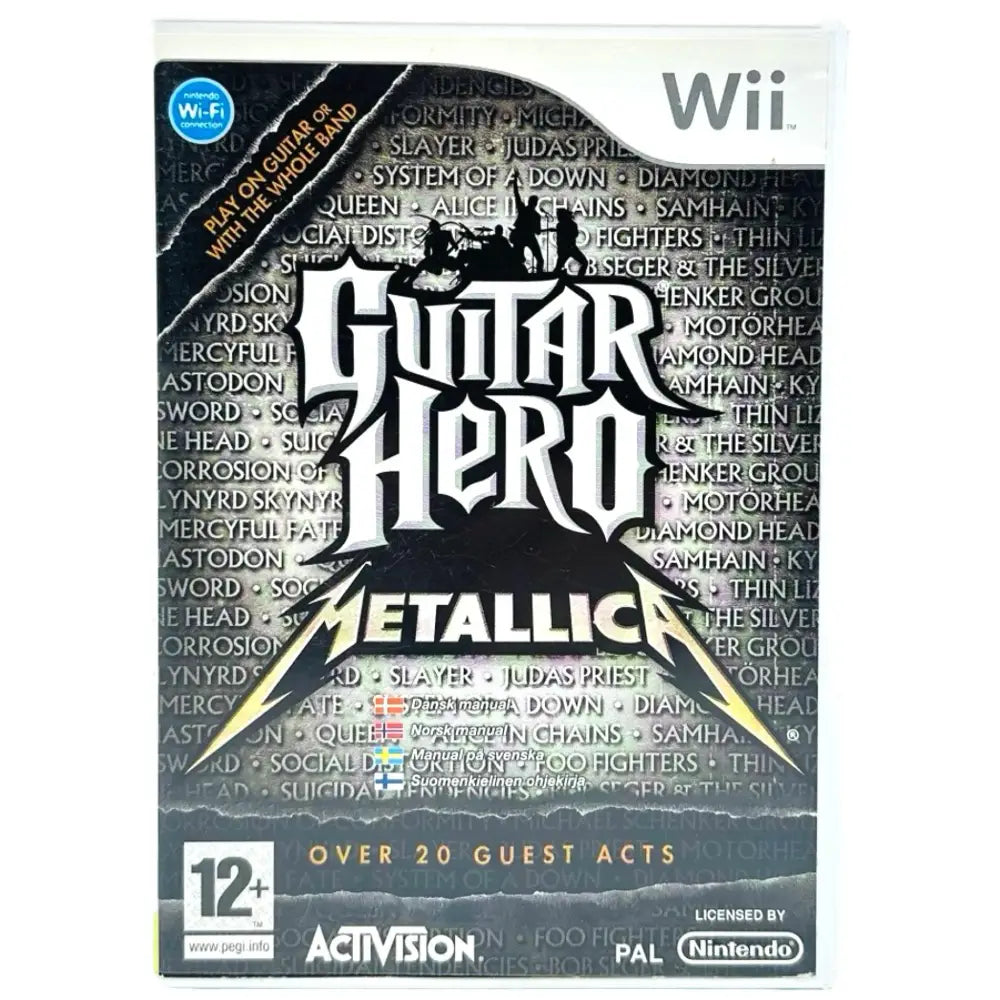 Guitar Hero: Metallica - Nintendo Wii Spill