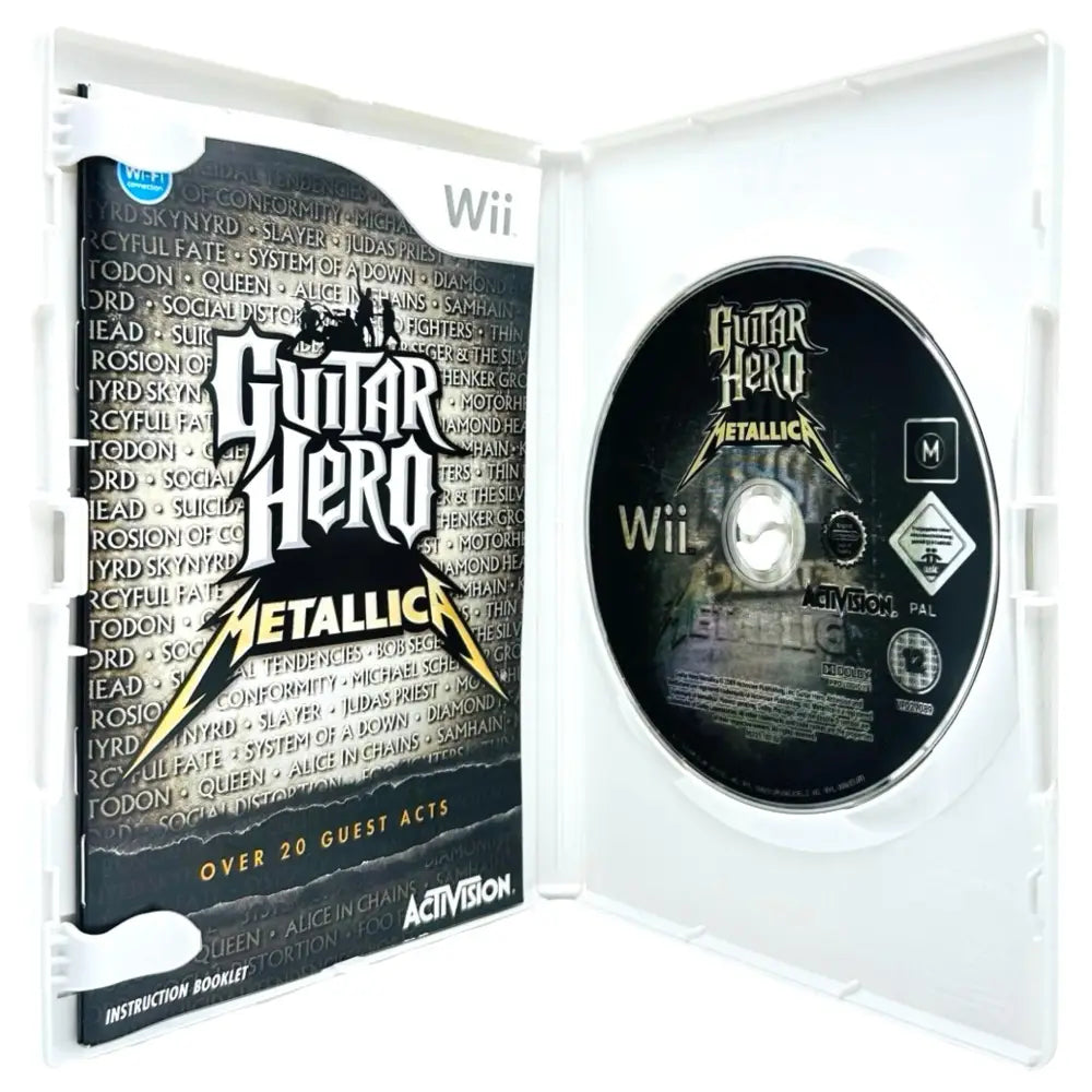 Guitar Hero: Metallica - Nintendo Wii Spill