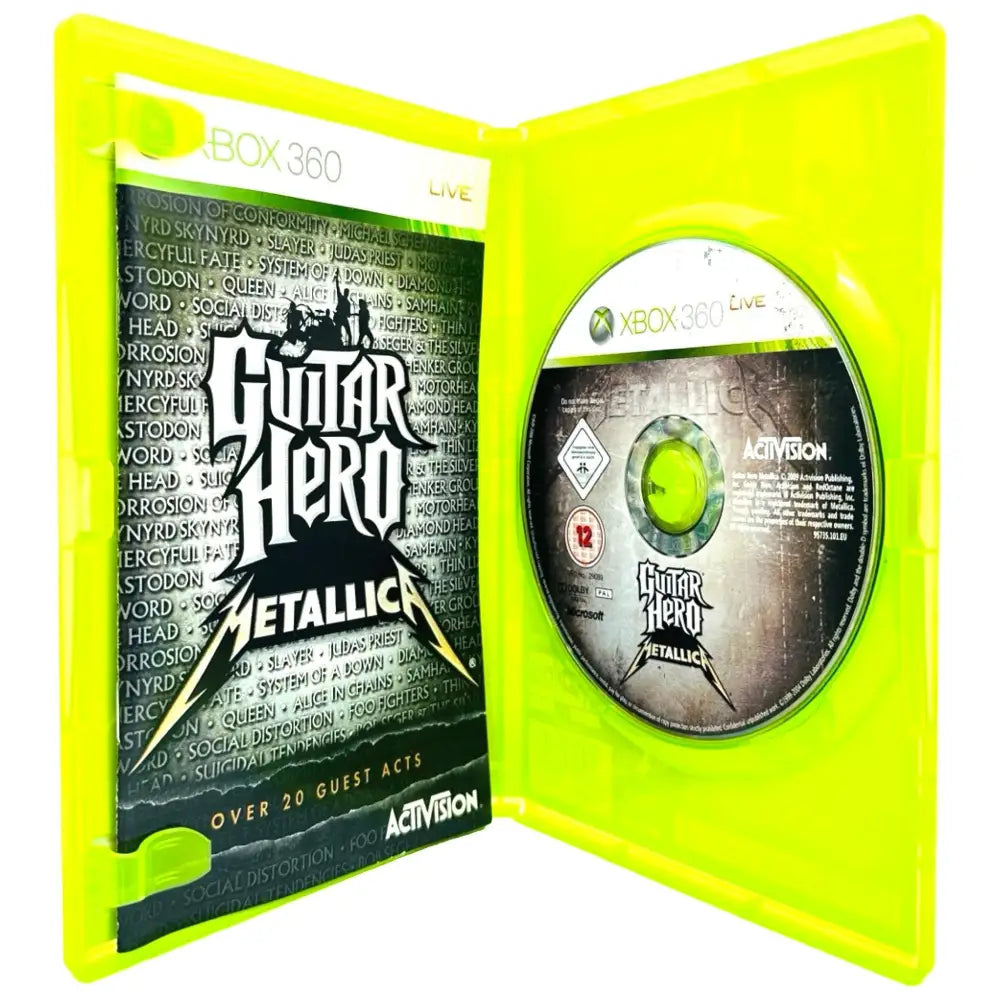 Guitar Hero: Metallica - Xbox 360 Spill