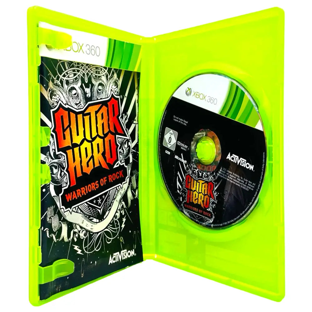 Guitar Hero: Warriors Of Rock - Xbox 360 Spill