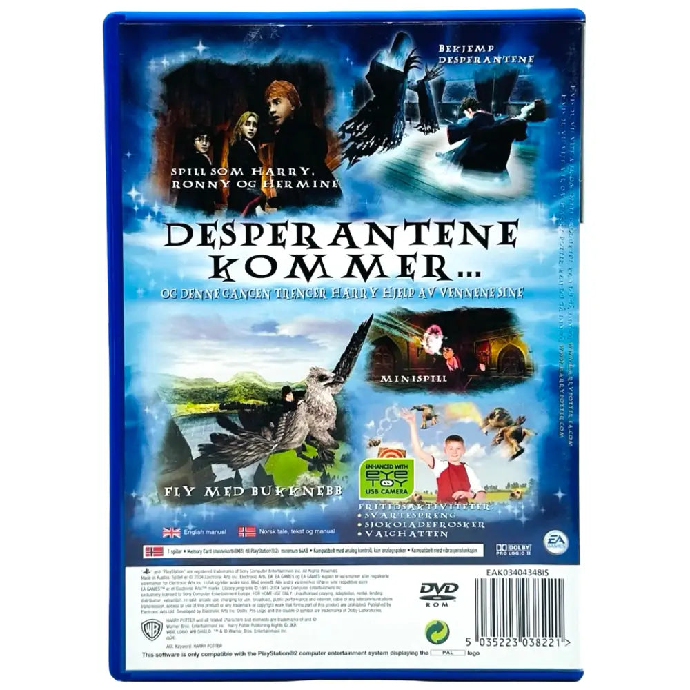 Harry Potter Prisoner Of Azkaban - PlayStation 2 (PS2) Spill