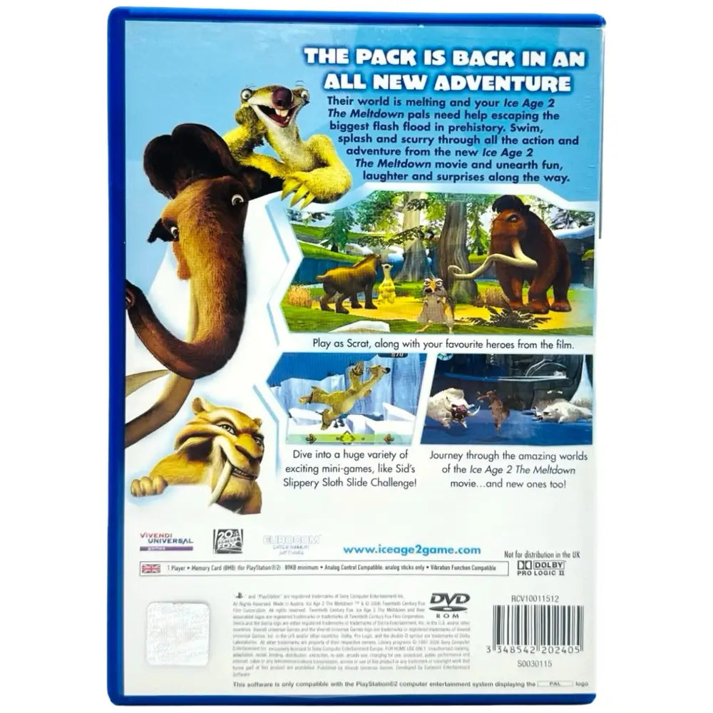 Ice Age 2 The Meltdown - PlayStation (PS2) Spill