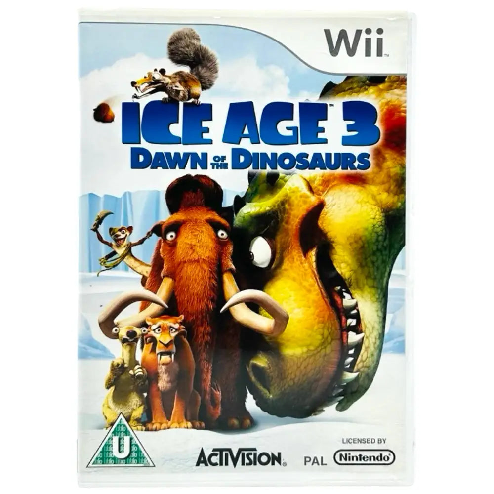 Ice Age 3: Dawn Of The Dinosaurs - Nintendo Wii Spill