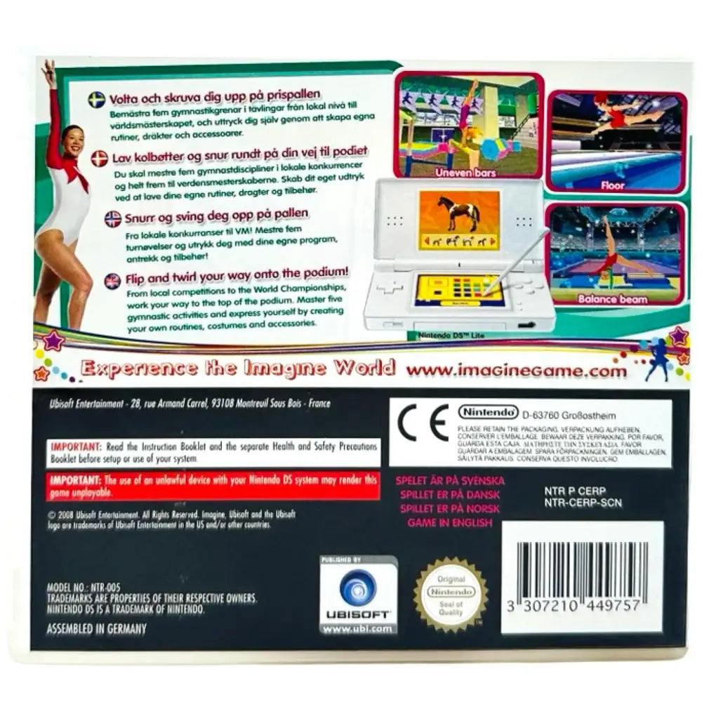 Imagine Gymnast - Nintendo DS Spill
