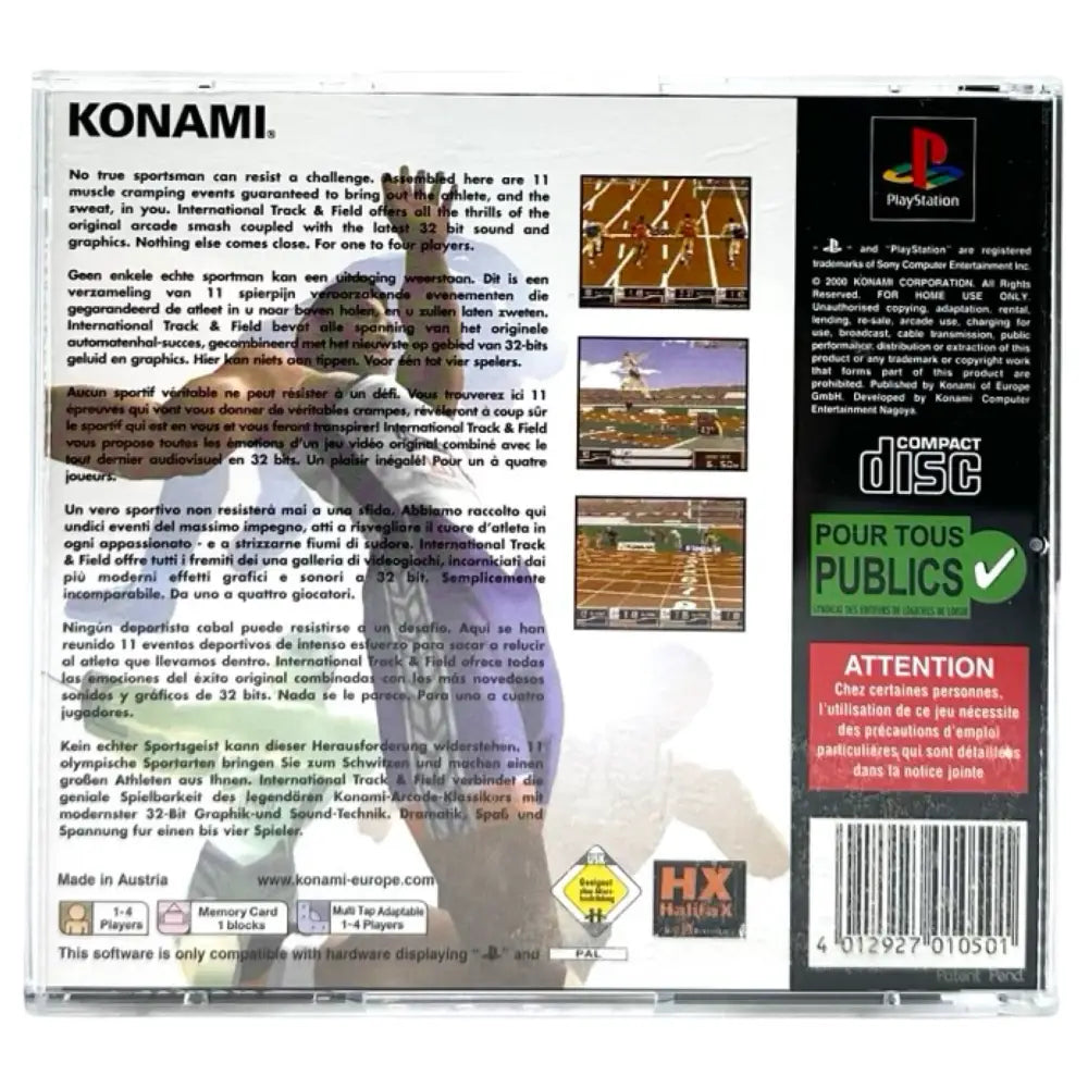 International Track And Field - PlayStation 1 (PS1) Spill