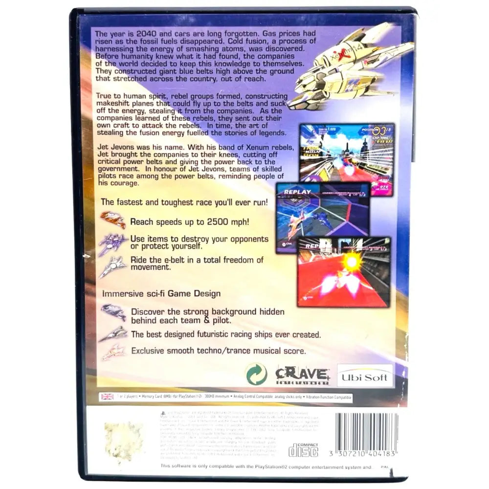 Jet Ion GP - PlayStation 2 (PS2) Spill