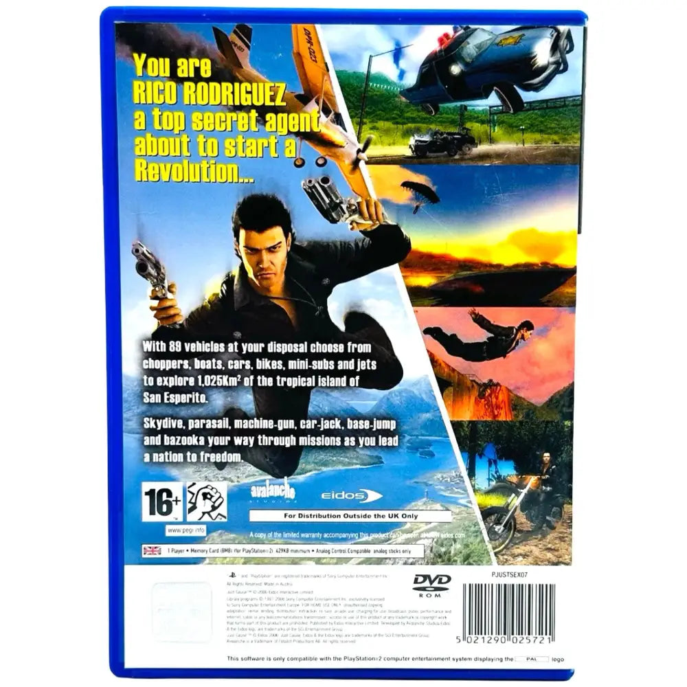 Just Cause - PlayStation 2 (PS2) Spill