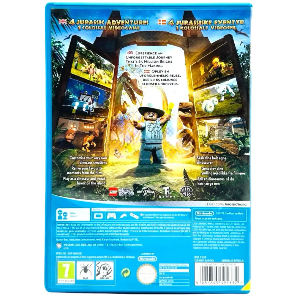 LEGO Jurassic World - Nintendo Wii U Spill