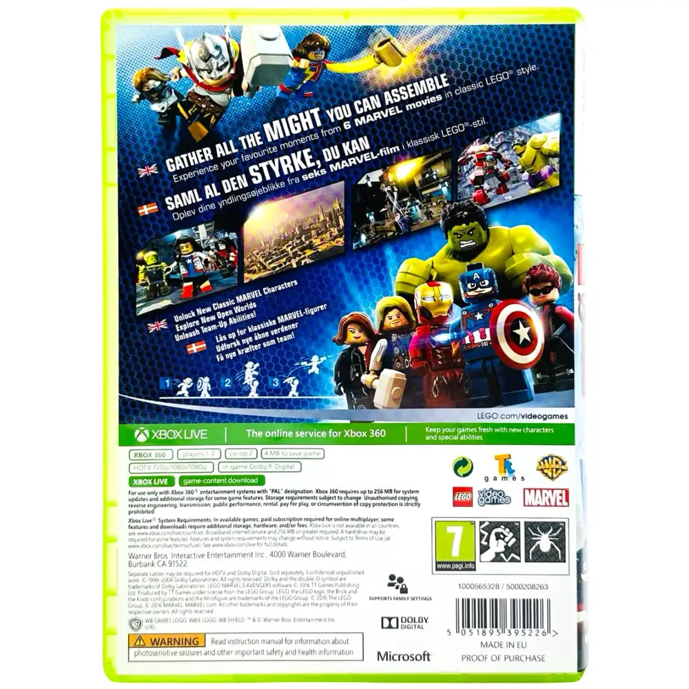 LEGO Marvel’s Avengers - Xbox 360 Spill