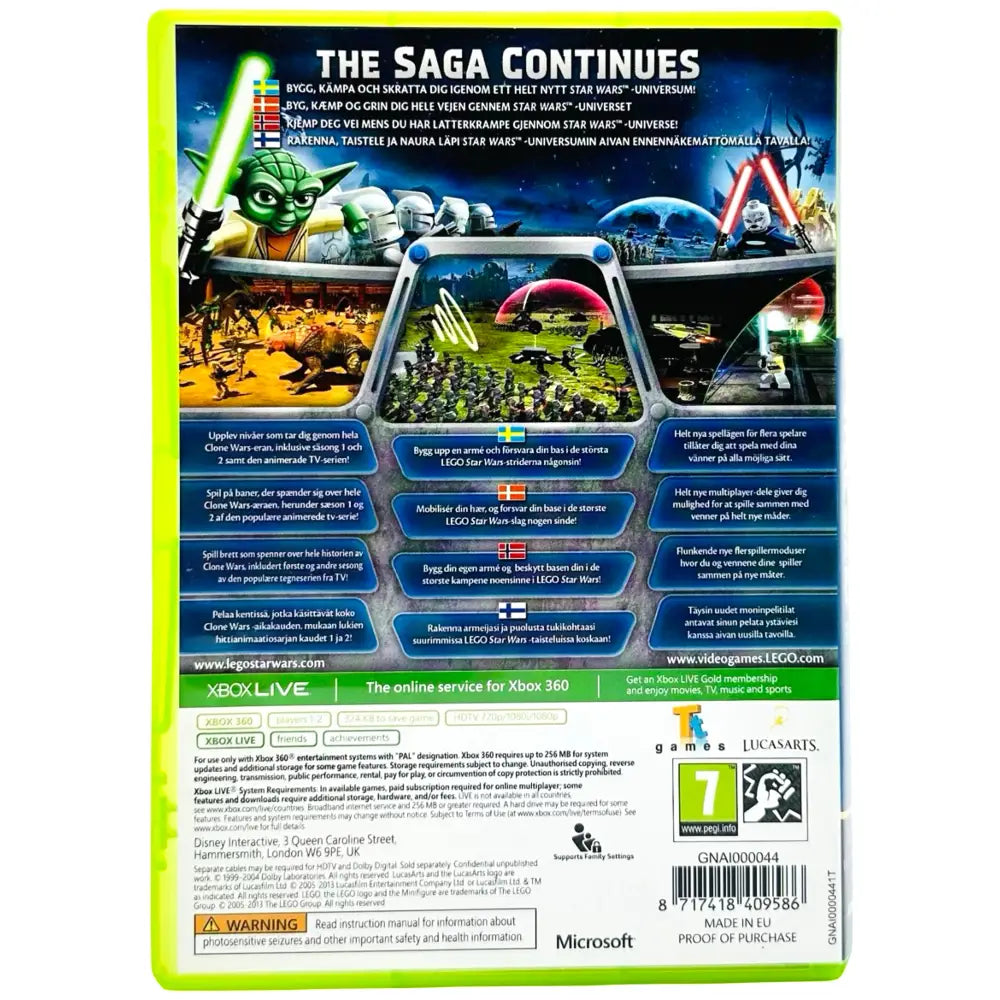 LEGO Star Wars III: The Clone - Xbox 360 Spill