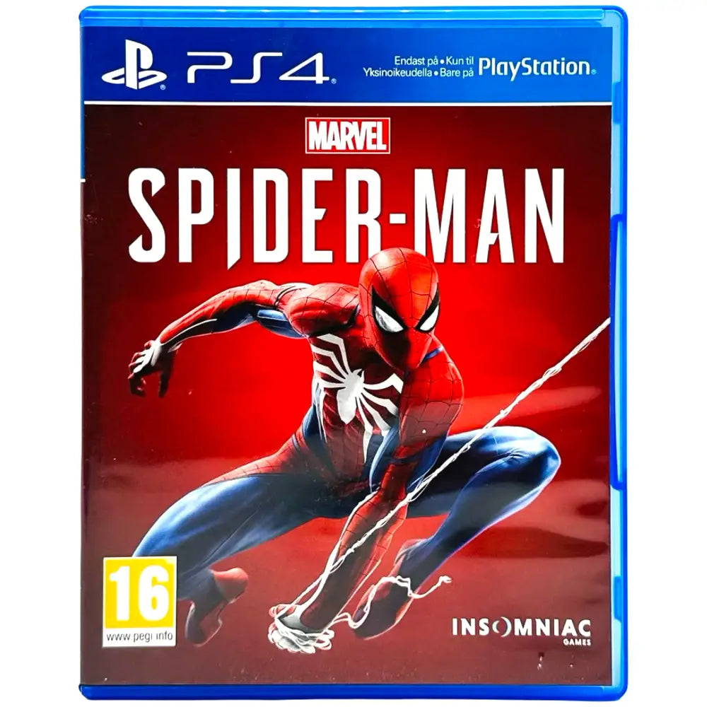 Marvel Spiderman - PlayStation 4 (PS4) Spill