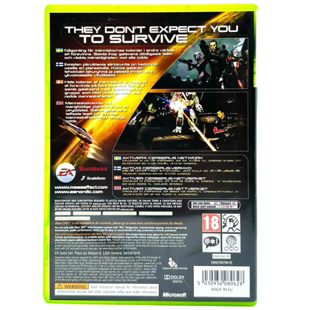 Mass Effect 2 - Xbox 360 Spill