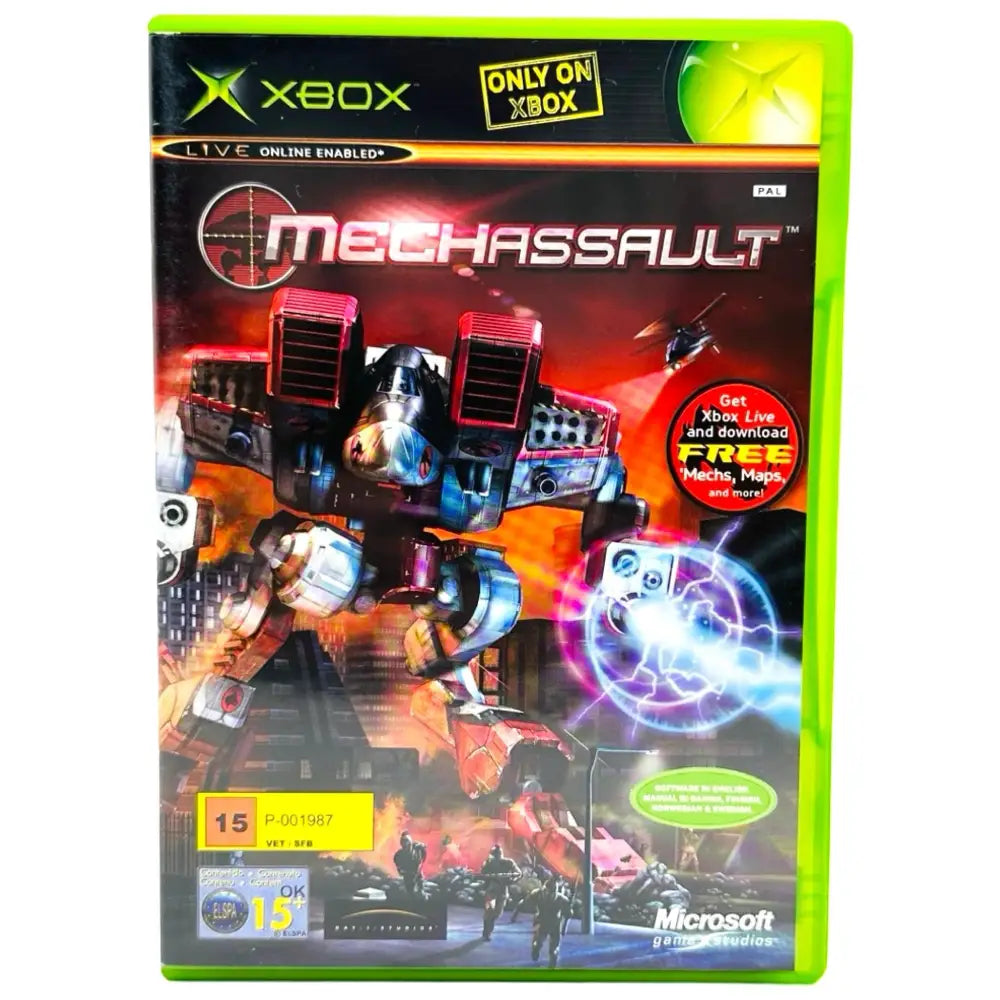 MechAssault - Xbox spill - Spill