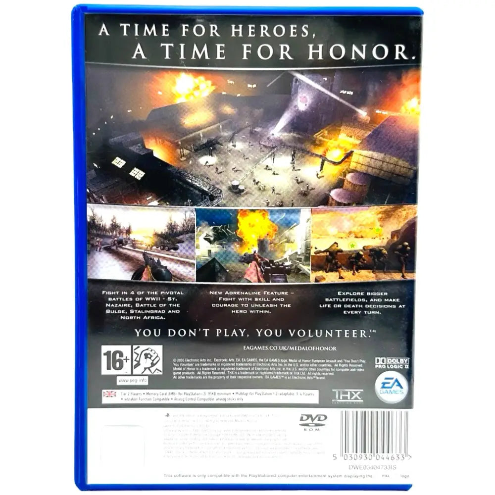 Medal Of Honor European Assault - PlayStation 2 (PS2) Spill