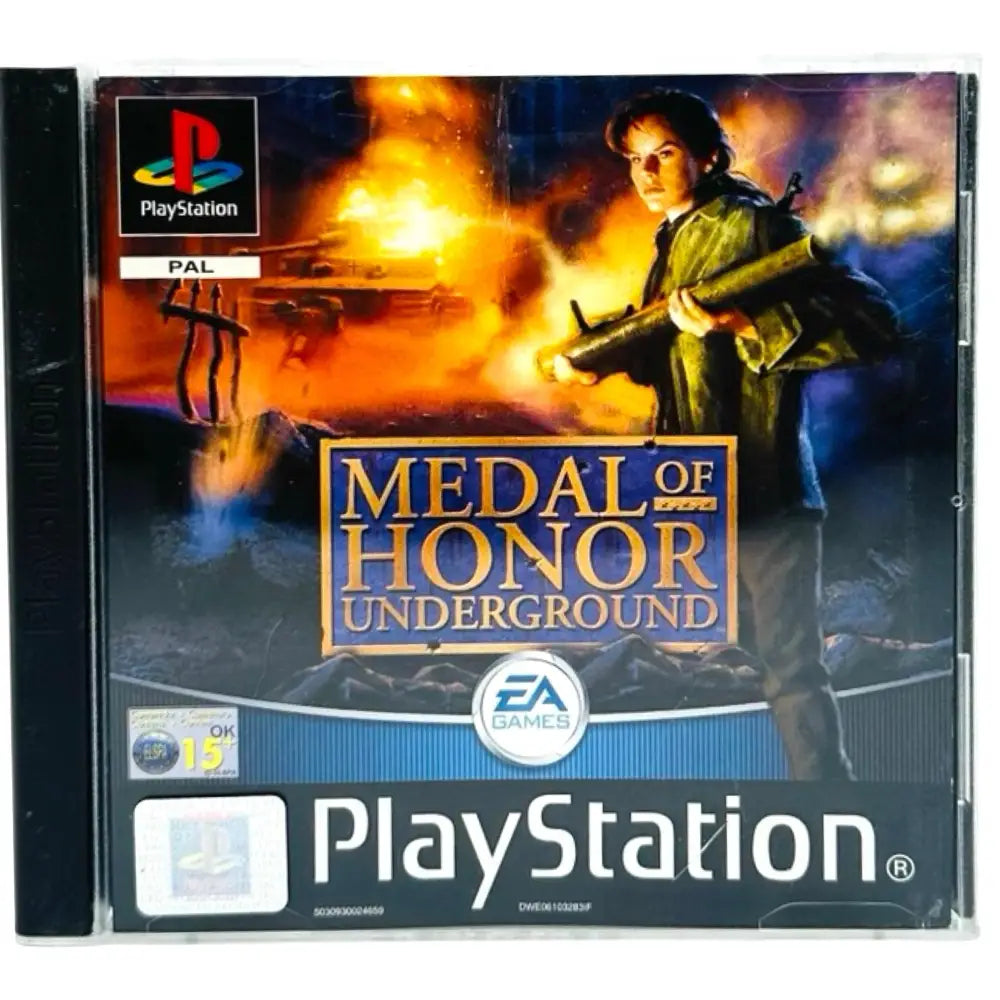 MEDAL OF HONOR UNDERGROUND 北米PlayStation 北米版PS]Medal of Honor: Underground(中古) - huck-fin