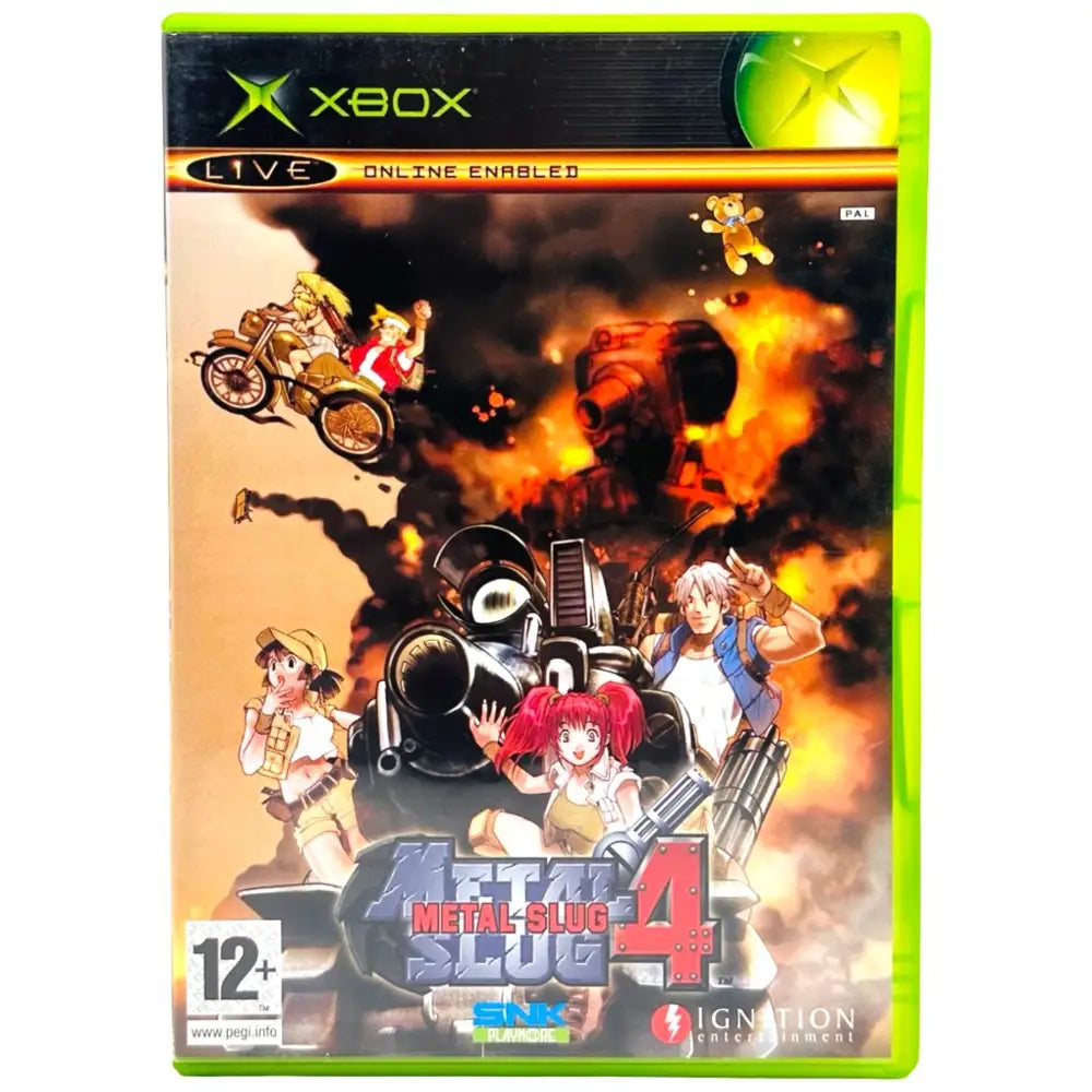 Metal Slug 4 - Xbox spill - Spill