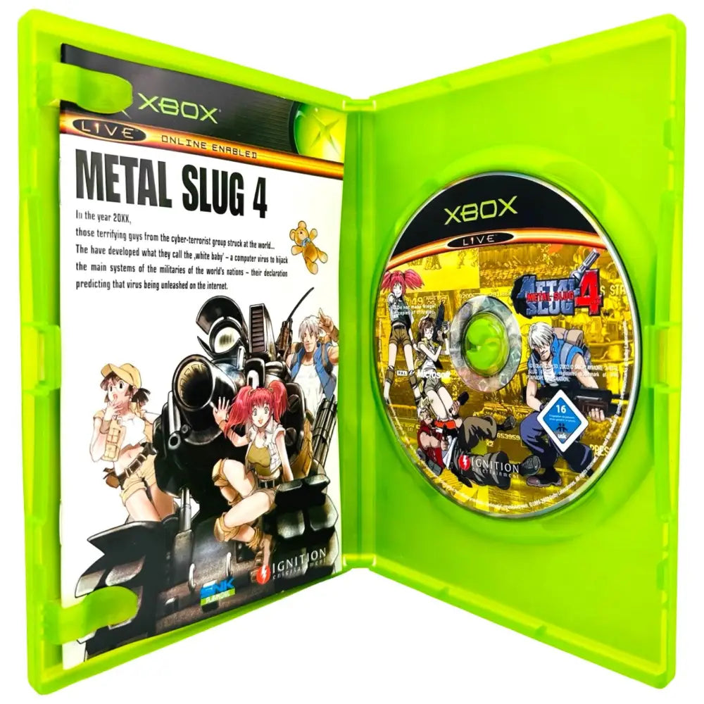Metal Slug 4 - Xbox spill - Spill