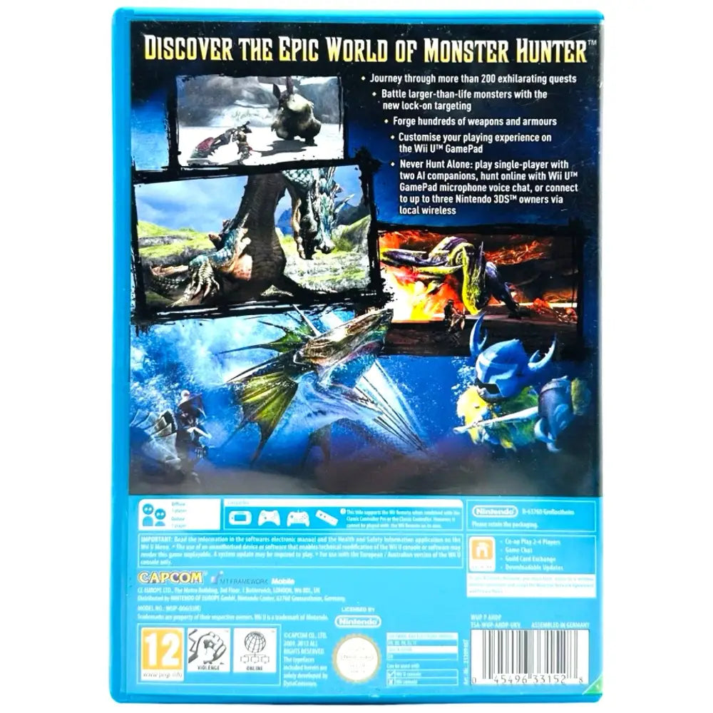 Monster Hunter 3 Ultimate - Nintendo Wii U Spill
