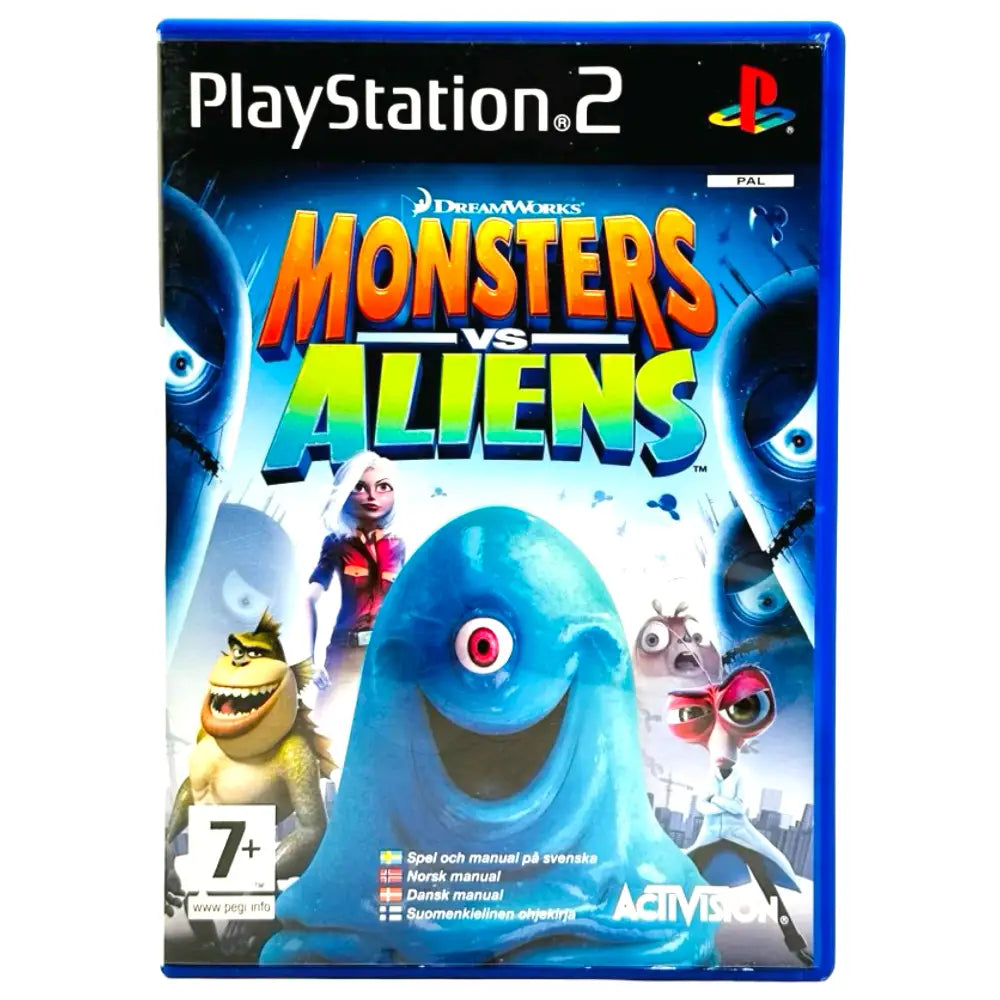 Monsters vs. Aliens - PlayStation 2 (PS2) Spill