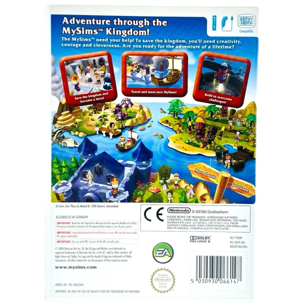 MySims Kingdom - Nintendo Wii Spill