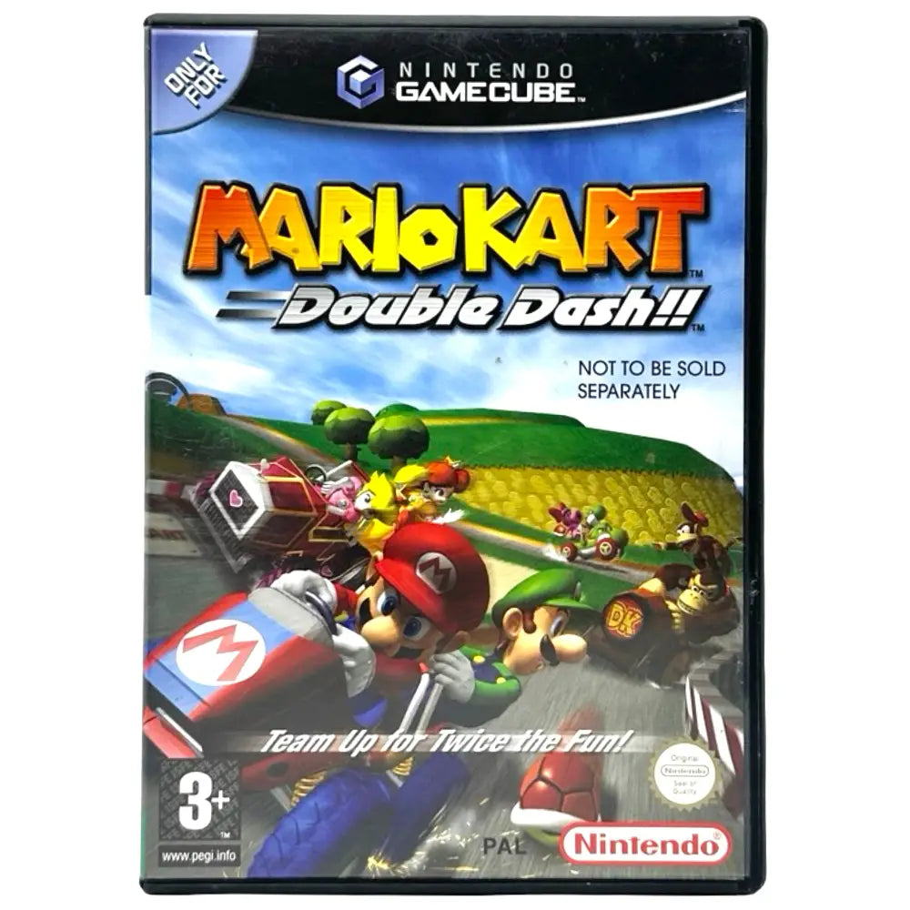 Mario Kart Double Dash - GameCube Spill - Cover - Spill/Disk