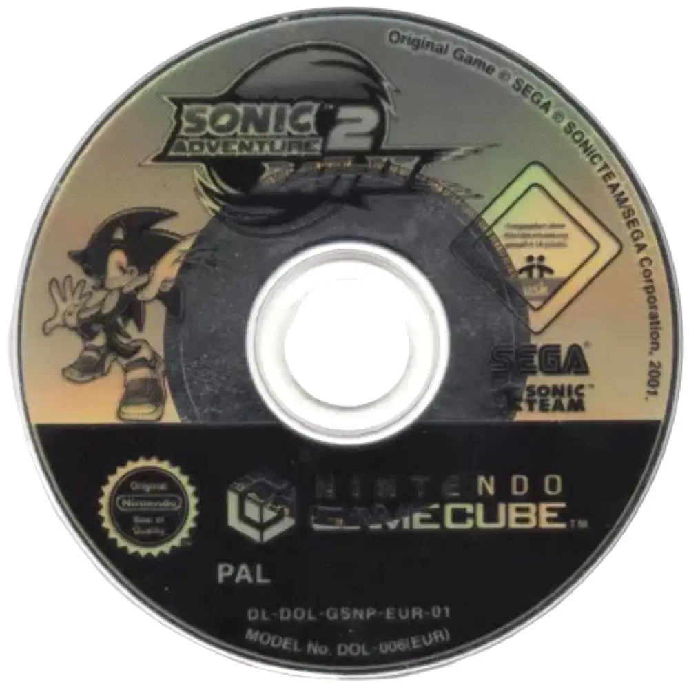 NGC: Sonic Adventure 2 Battle - Kun Spill/Disk - Spill