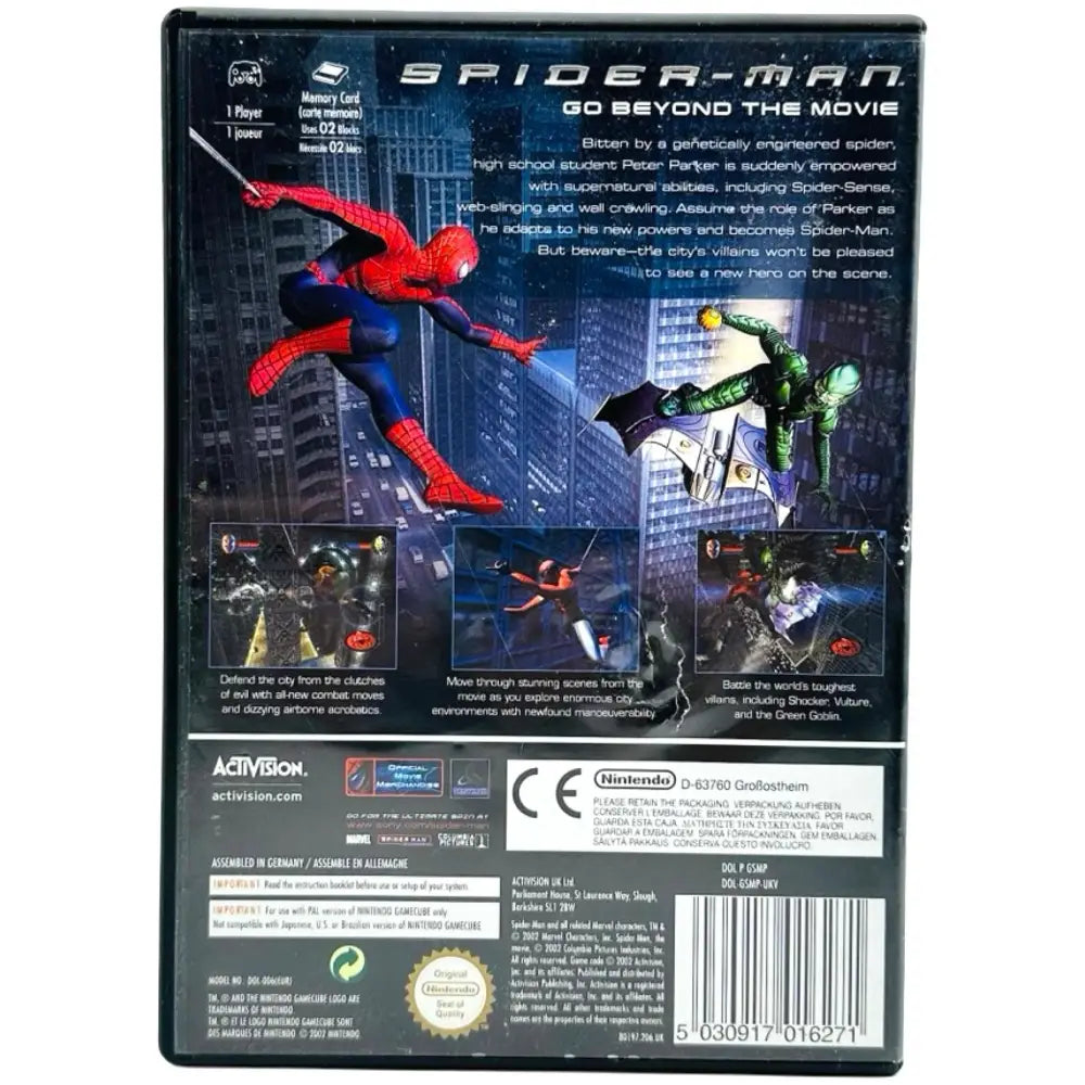 Spiderman - GameCube Spill
