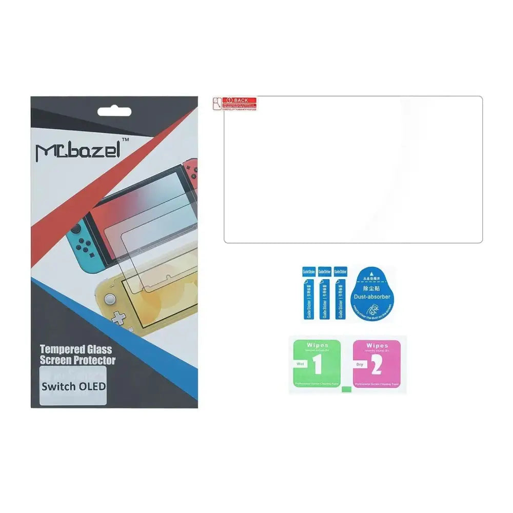Nintendo Switch OLED Skjermbeskytter (Tempered Glass) - RetroGaming.No