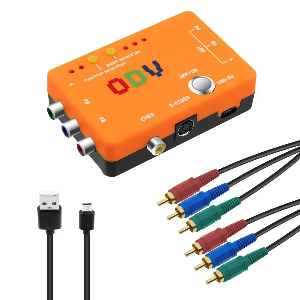 ODV-II Component/CVBS/Kompositt/S-Video til Component/YPbPr Konverter - RetroGaming.No
