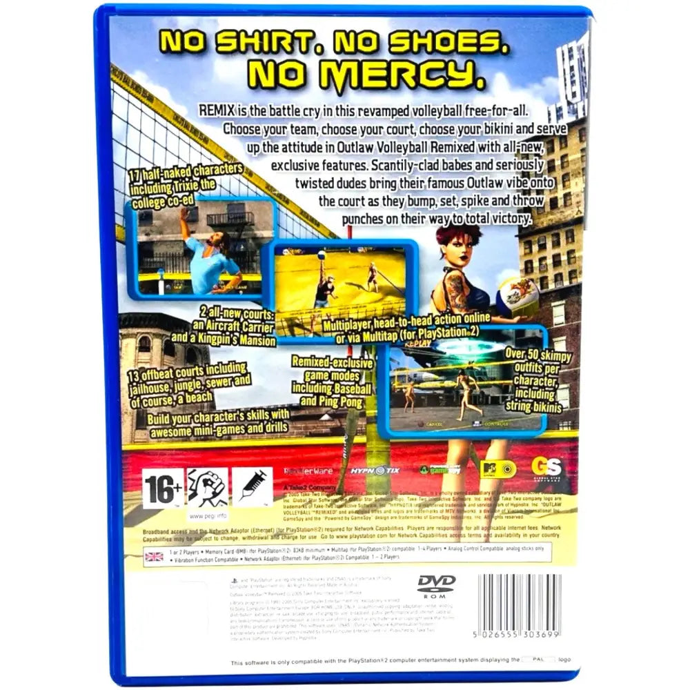 Outlaw Volleyball Remixed - PlayStation 2 (PS2) Spill