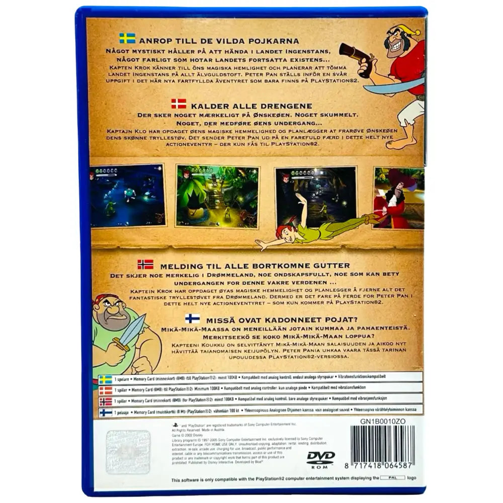 Peter Pan: The Legend Of Never Land - PlayStation 2 (PS2) Spill