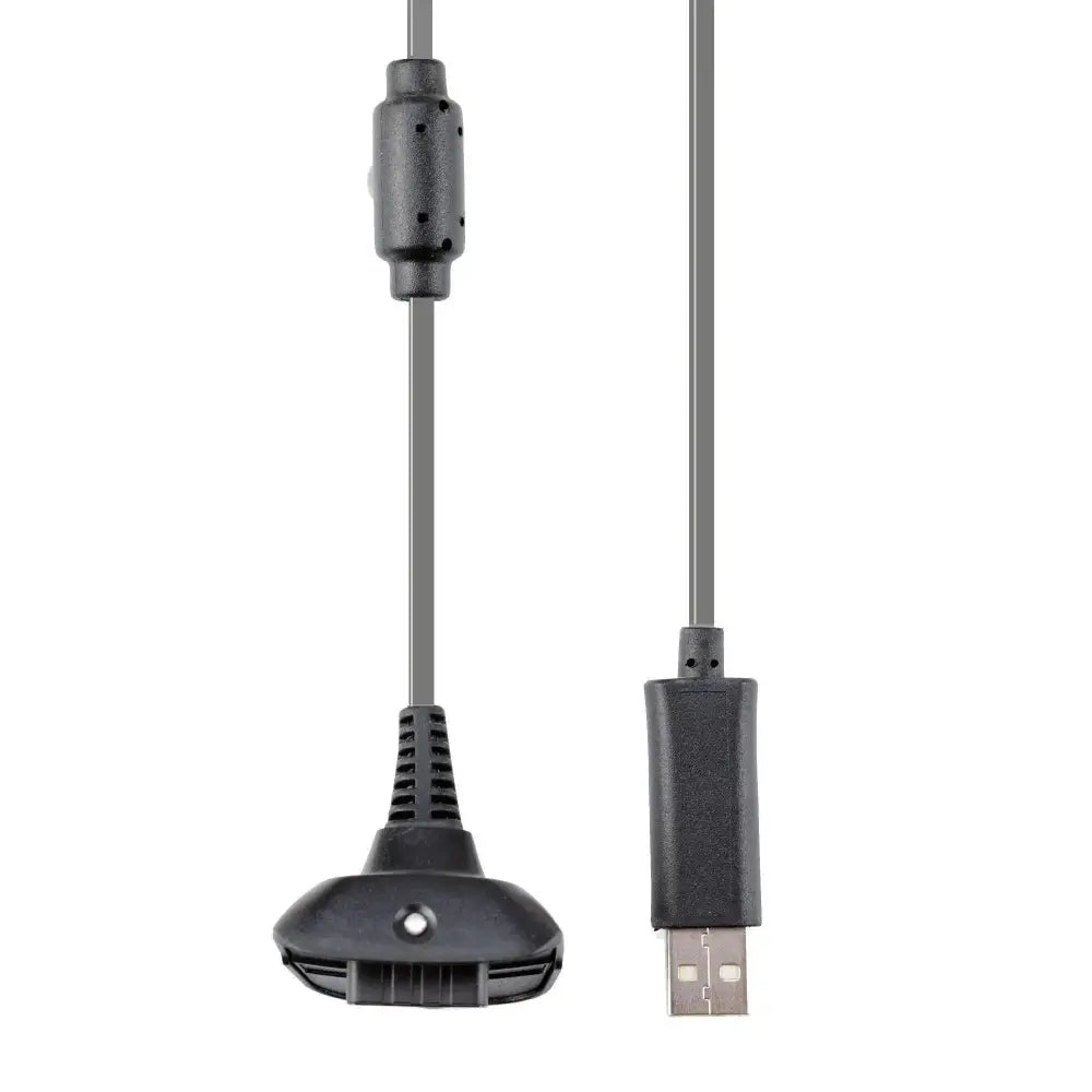 Play and Charge USB ladekabel for Xbox 360 Trådløs Kontroller - Sort - Kabler