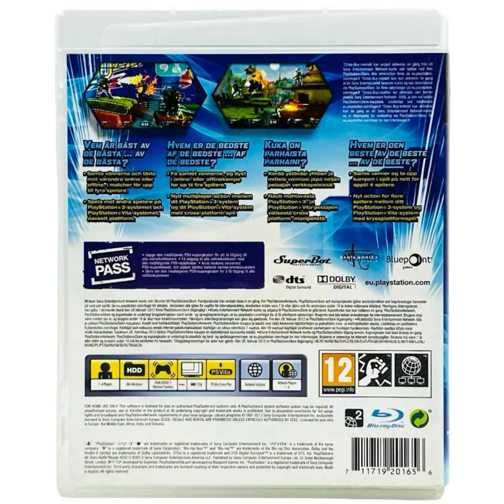 Playstation All-Stars Battle Royale - PlayStation 3 (PS3) Spill