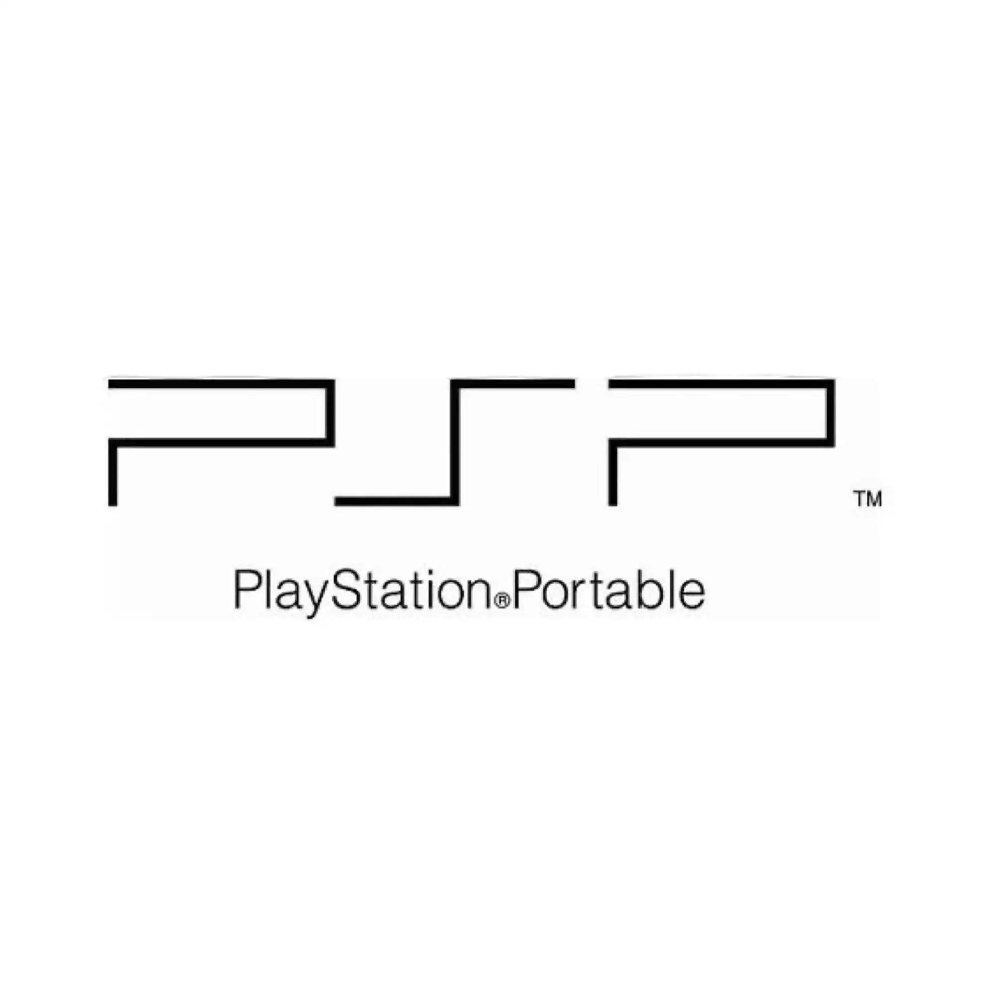 Playstation bærbar spillenhet logo.