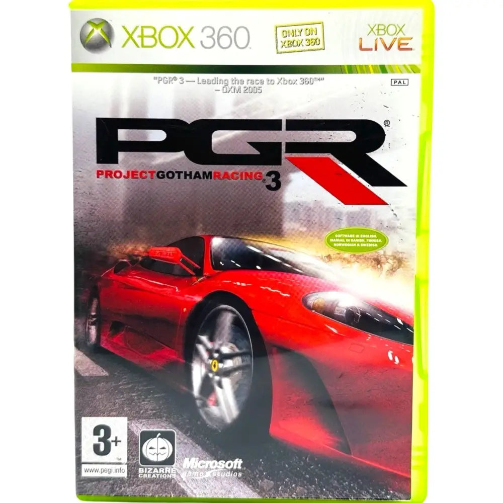 Project Gotham Racing 3 - Xbox 360 Spill