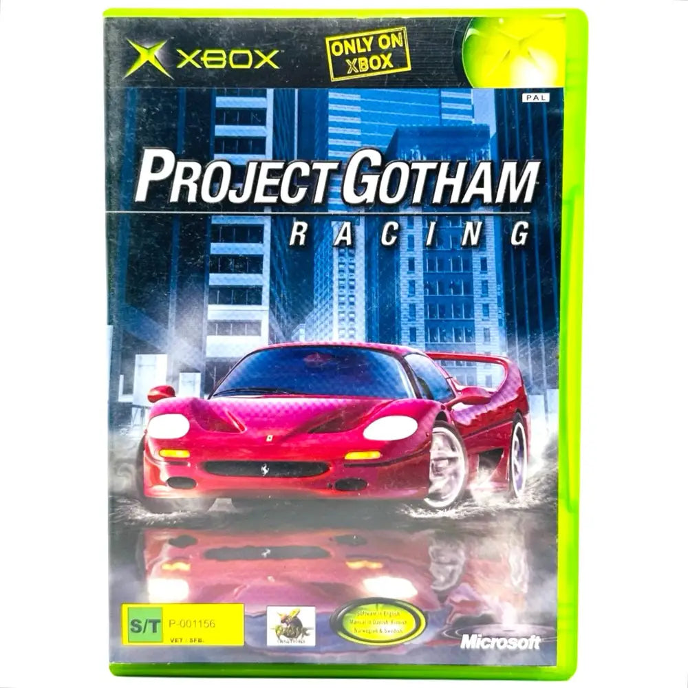 Project Gotham Racing - Xbox spill - Spill