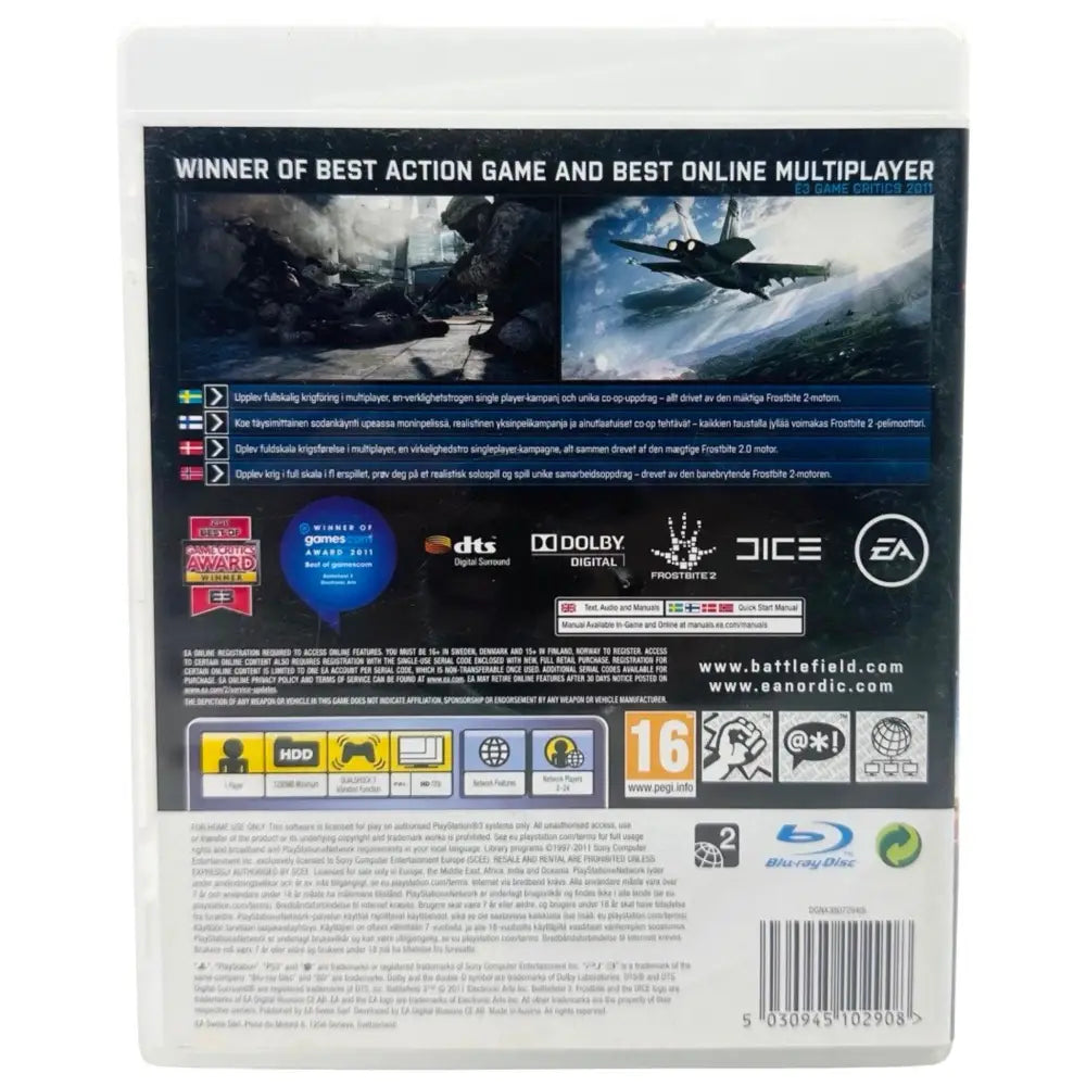 Battlefield 3 - PlayStation (PS3) Spill